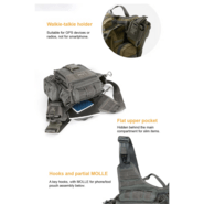 Magforce Superman Sling Bag Khaki #0411K - KNIFESTOCK