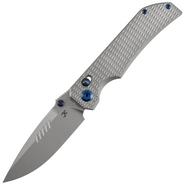 Kansept Eaglestrike Stonewashed CPM S35VN Bead Blasted Titanium K1095V4 - KNIFESTOCK