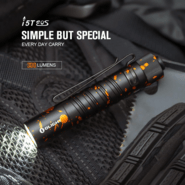 Olight i5T EOS LED Flashlight (Pumpkin Stains) - KNIFESTOCK