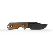 Vosteed Quokka 14C28N Black Stonewash Amber PEI D0603 - KNIFESTOCK