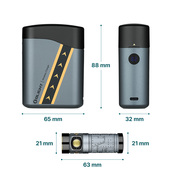 Olight Baton 4 Premium Edition (Fighter Pilot) - KNIFESTOCK