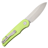 Petrified Fish PFE16 El Camino Satin N690 Hard anodizing Green Aluminium PFE16GRAS - KNIFESTOCK