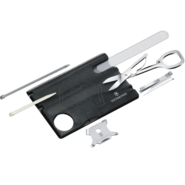 Victorinox SwissCard Nailcare, nero trasparente 0.7240.T3 - KNIFESTOCK