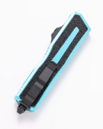 Microtech SCARAB II GEN III S/E BLACK STANDARD TURQUOISE 1278-1TQ - KNIFESTOCK
