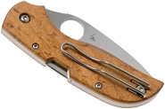 Spyderco Chapparal Birdseye Maple  C152WDP - KNIFESTOCK