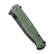 CIVIVI RS71 Green Canvas Micarta HandleBlack Stonewashed Nitro-V BladeLiner Lo - KNIFESTOCK