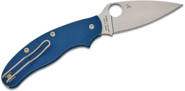 Spyderco UK PENKNIFE COBALT BLUE G-10 CPM SPY27 PLAINEDGE - KNIFESTOCK