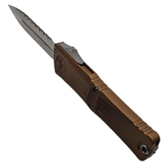Microtech Combat Troodon® D/E Gen III Tan Stonewash Full Serrated 1142-12TA - KNIFESTOCK