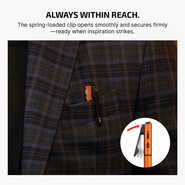 Olight Open 3 Class 1 (Orange) 120lm, 130mAh - KNIFESTOCK