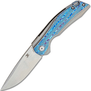 Kansept Mini Accipiter CPM-S35VN                6AL4V Titanium+ Timascus Inlays + Timascus Clip  K20 - KNIFESTOCK