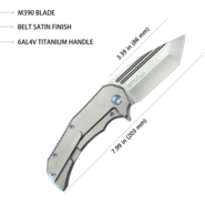 Kubey KB366A - KNIFESTOCK