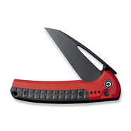 Civivi Sentinel Strike Red Aluminum Handle with Black Frn Integal Spacer Black K110 Blade C22025B-1 - KNIFESTOCK