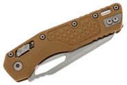 Microtech MSI  RAM-LOK  Frag G10 Tan Stonewash Full Serrated 210-12FRGTTA - KNIFESTOCK