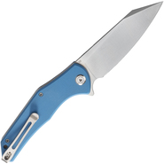 KUBEY Flash Liner Lock Flipper Összecsukható Kés Kék G10 Markolat KU158A - KNIFESTOCK