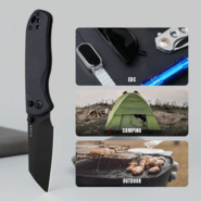 Kizer Drop Bear 2 | Nitro-V| Richlite(Blue Canyon)| - KNIFESTOCK