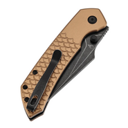 Tenable Knives Fenrir Blackwash Nitro V, Bronsanodiserad Aluminium+ Fiskfjäll - KNIFESTOCK
