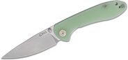 Feldspar G10(contoured &amp; CNC pattern texture) AR-RPM9 Nature Green(Transparent) J1912-NTG - KNIFESTOCK