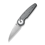 Civivi Starflare Gray Aluminum HandleSatin Finished Nitro-V BladeButton Lock C23052-2 - KNIFESTOCK