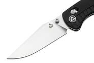 QPS Reptile 14C28N, Stonewash-Satin, Griff: Schwarzes G10 QS165-C1 - KNIFESTOCK