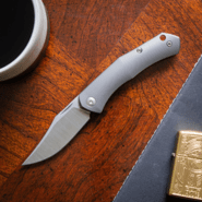 Giant Mouse ACE Jutland Slipjoint - Titanium GM-JUTLAND-SJ-TI - KNIFESTOCK