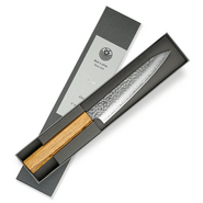 Dellinger Utility Knife 150 mm Kanetsugu SHIUN VG-2 3 layers, japanese OAK - KNIFESTOCK