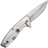 COUTEAU BLACK FOX CARBONIX FRAME LOCK LAME SATINÉE - MANCHE EN FIBRE DE CARBONE - KNIFESTOCK