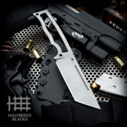 Halfbreed Blades Compact Field Knife - Fixed Blade - Tanto CFK-03 STN - N690 - KNIFESTOCK