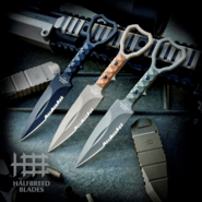 Halfbreed Blades Compact Clearance Knife Gen-2 - Fixed Blade CCK-01 Gen-2 BLK - - KNIFESTOCK