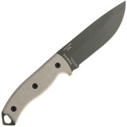 ESEE Knives ESEE-5P-OD-E Olive Drab Drop Point Glass Breaker Pommel Black Molded Sheath - KNIFESTOCK