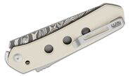 CIVIVI Vision FG Ivory G10 Handle Damascus Blade Superlock C22036-DS1 - KNIFESTOCK