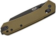 MKM YIPPER – MAGNACUT BLACK COAT.bld - OD GREEN G10 hdl, CROSS BAR LOCK MK YP-GODB - KNIFESTOCK