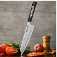 Dellinger Kitchen Chef/Kiritsuke Knife 215 mm Dellinger Carbon Fiber Octagon® - KNIFESTOCK