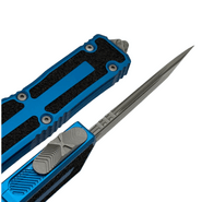 Microtech SCARAB II GEN III T/E APOCALYPTIC STANDARD BLUE 1279-10APBL - KNIFESTOCK