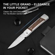 Kizer Little Grand Jonathan Styles Nitro-V Aluminum &amp; Mkuruti Wood V2670A1 - KNIFESTOCK