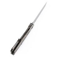 KANSEPT Cru Damascus 0.118&quot; / 3.0mm Bronze Anodized Titanium &amp; Twill Carbon Fiber K1092A4 - KNIFESTOCK