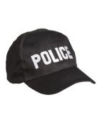 Mil-Tec CZAPKA BASEBALL POLICE czarna 12316095 - KNIFESTOCK