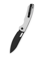 Bestechman Firebird D2, G10, Blokada przyciskiem - Biały BMK05E - KNIFESTOCK