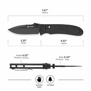 Knife Ganzo G704B - KNIFESTOCK