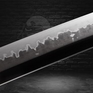 DELLINGER TSUNAMI KATANA JAPONAISE T-10 YOKOTE-CHOJI MIDARE HAMON ST-75 - KNIFESTOCK
