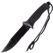 Mil-Tec Taktikai Kés M.Gumimarkolat Fekete 15358002 - KNIFESTOCK