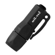 Mil-Tec MINI LAMPĂ DE SALVARE 3 LED-uri neagră 15180002 - KNIFESTOCK