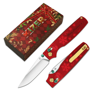 Kizer Original 2 S45VN Acrylic -  Xmas edition - KNIFESTOCK