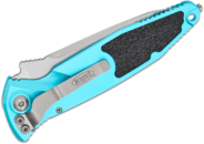 Microtech SOCOM ELITE AUTO T/E STONEWASH STANDARD TURQUOISE 161A-10TQ - KNIFESTOCK