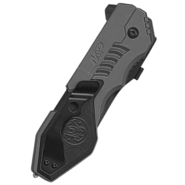 M&amp;P M.A.G.I.C Asistovaný Klip Zoubkovaný Šedý Velký - Krabice SWMP4LS - KNIFESTOCK