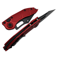 Microtech STITCH S/E BLACK STANDARD RED 169-1RD - KNIFESTOCK