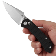 Tenable Knives Fenrir Stonewashed Nitro V,Black G10 with Frag Pattern T1034V7 - KNIFESTOCK