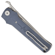 Petrified Fish PFB04 Tena Satin D2 Gray G10 PFB04GAS - KNIFESTOCK