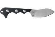 QSP Knife Neckmuk, D2 Fixed Blade, Black G10 Handle QS125-A - KNIFESTOCK