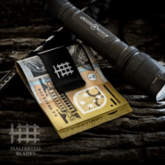 Halfbreed Blades Cash Card Clip CCC-01 BLK - Titanium - KNIFESTOCK