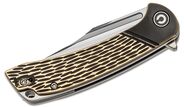 CIVIVI Dogma Flipper Mes Zwart Gepolijst Messing C2014A - KNIFESTOCK